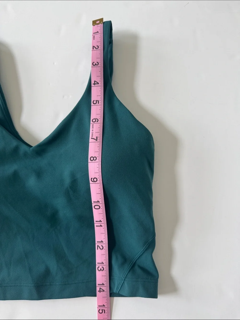 Lululemon Align Teal Tank Top Light Support, A/B Cup Size 2